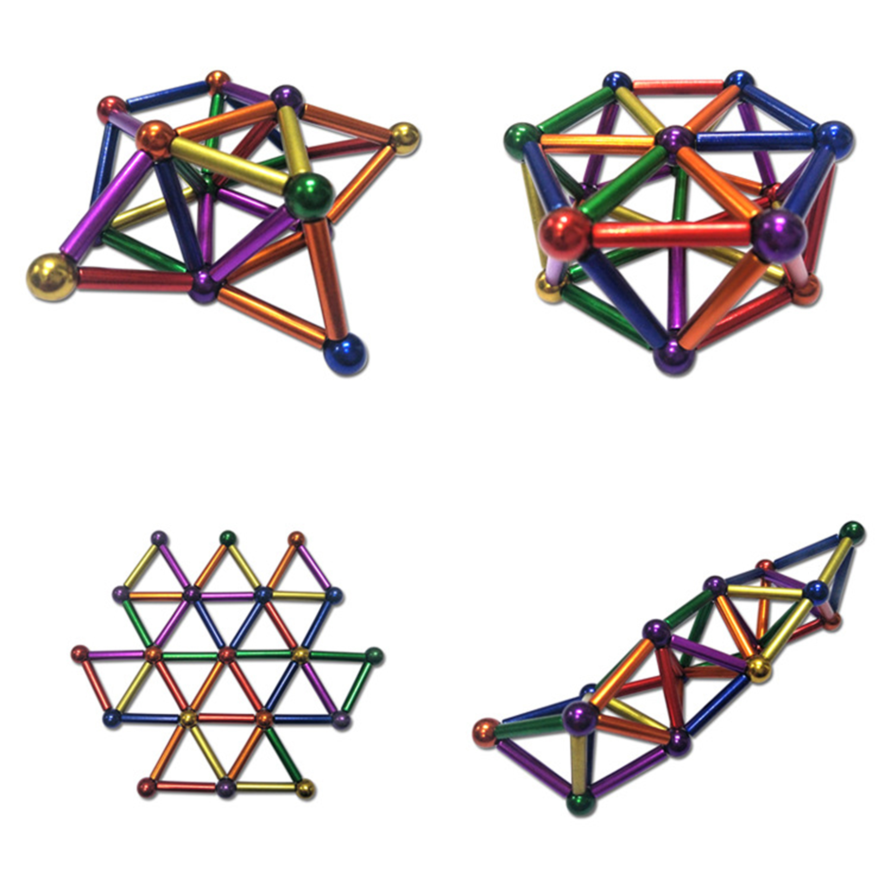 Magnetic Building Sticks Blocks Toys 2