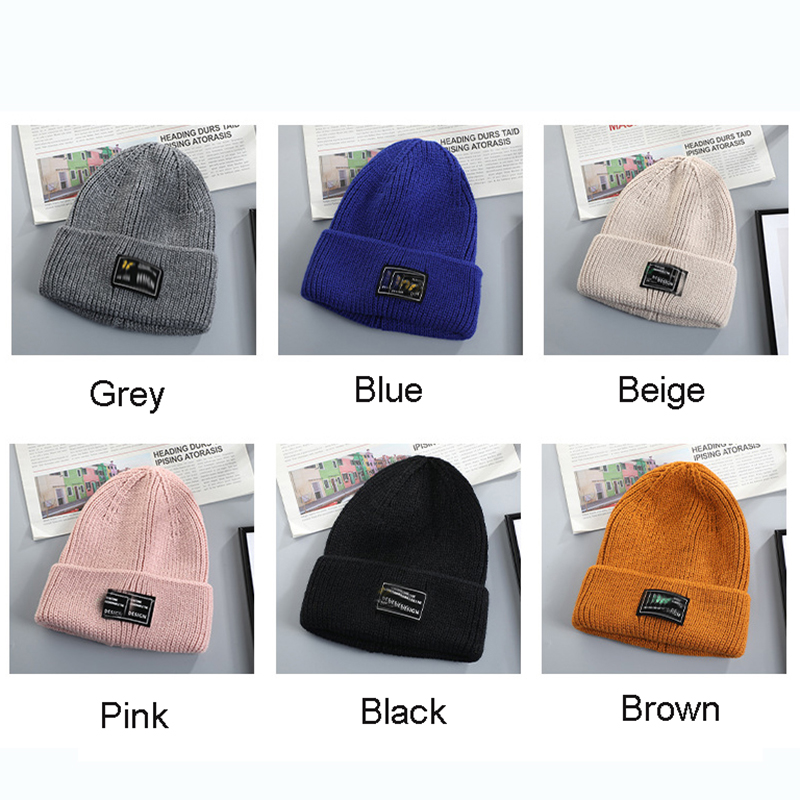 Winter Knit Beanie Hat Watch Cap 14