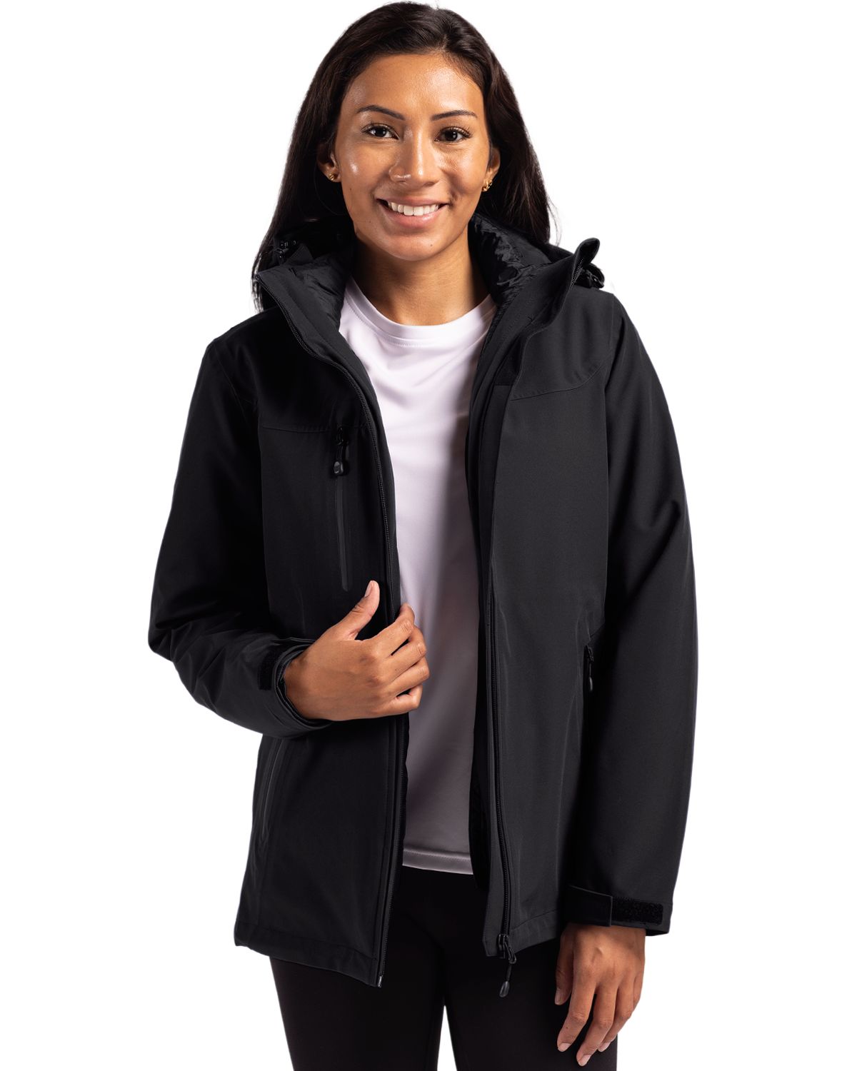 Cornice 3-in-1 Waterproof Parka + Inner Layer Full Zip Womens Jacket System
