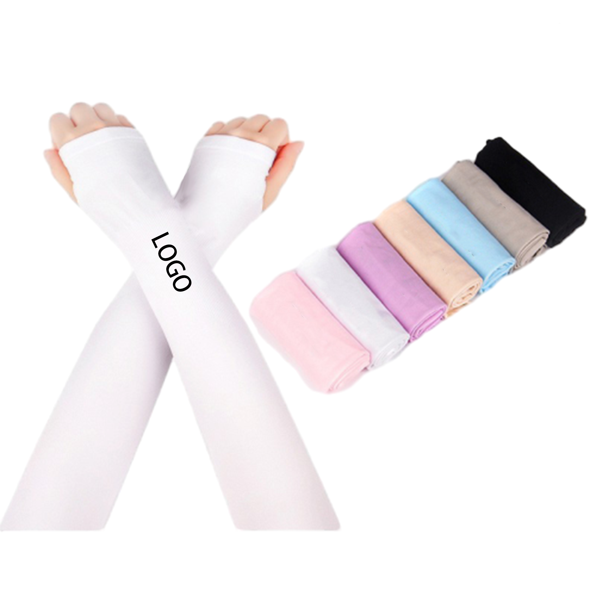 Summer Sun Protection Cooling Arm Sleeves 2