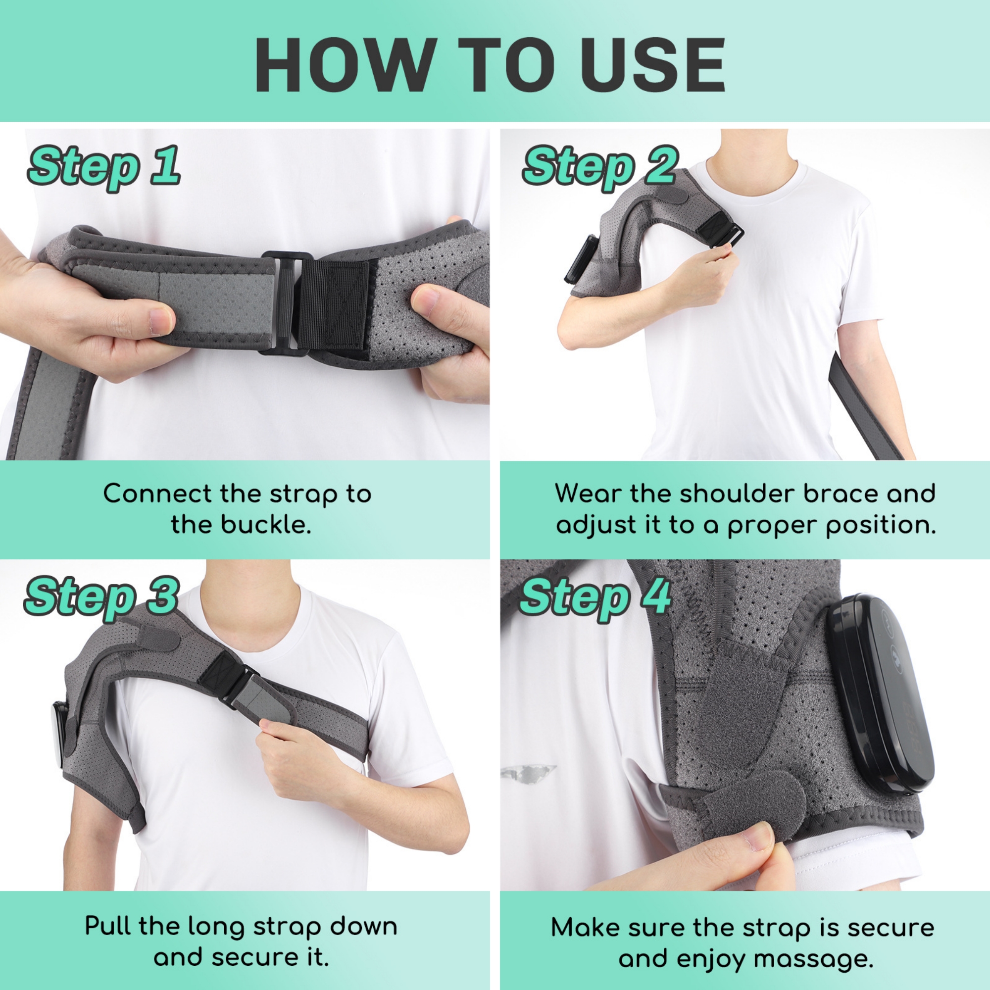 Cordless Shoulder Heating Pad 5