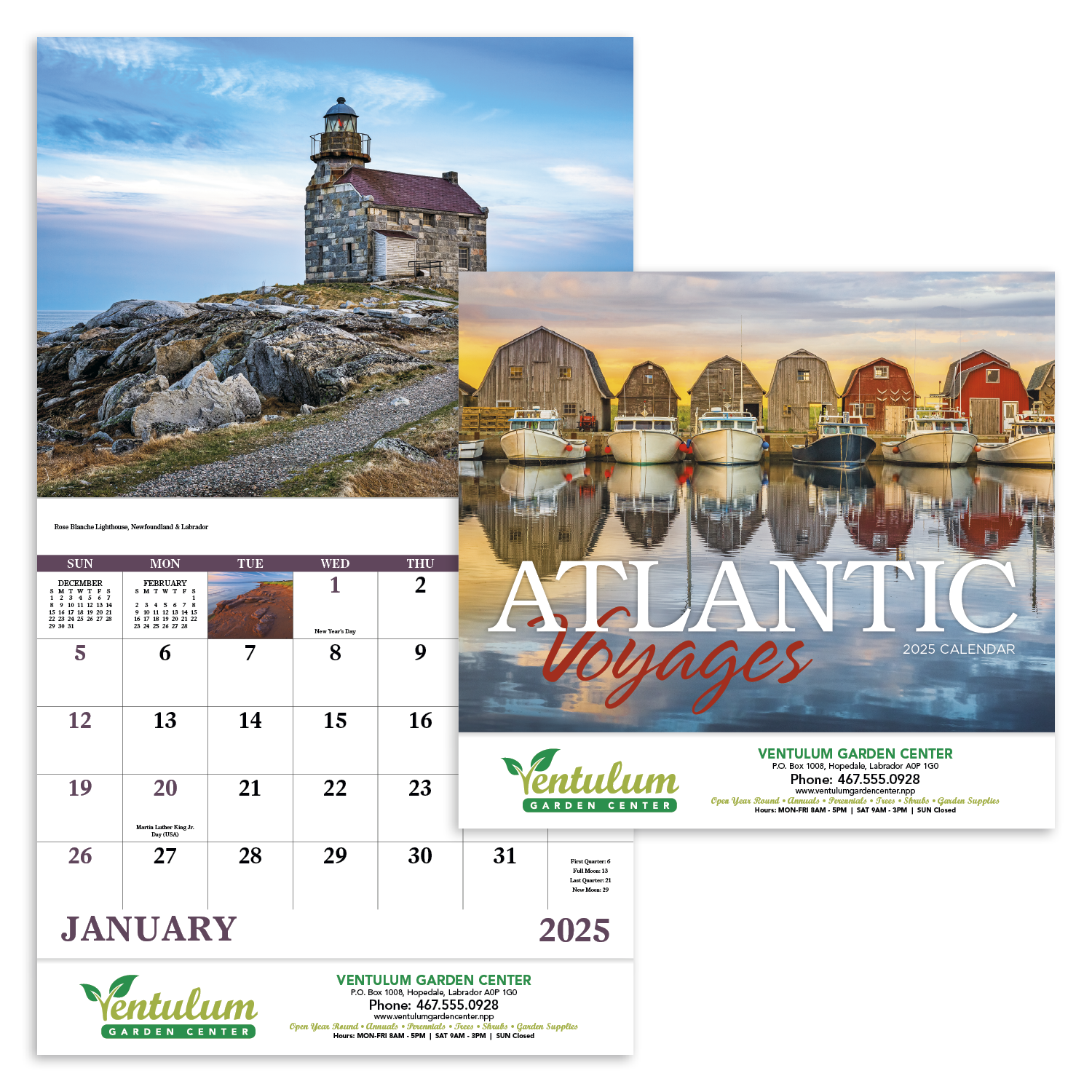 Good Value™ Atlantic Voyages - Stapled Calendar 3