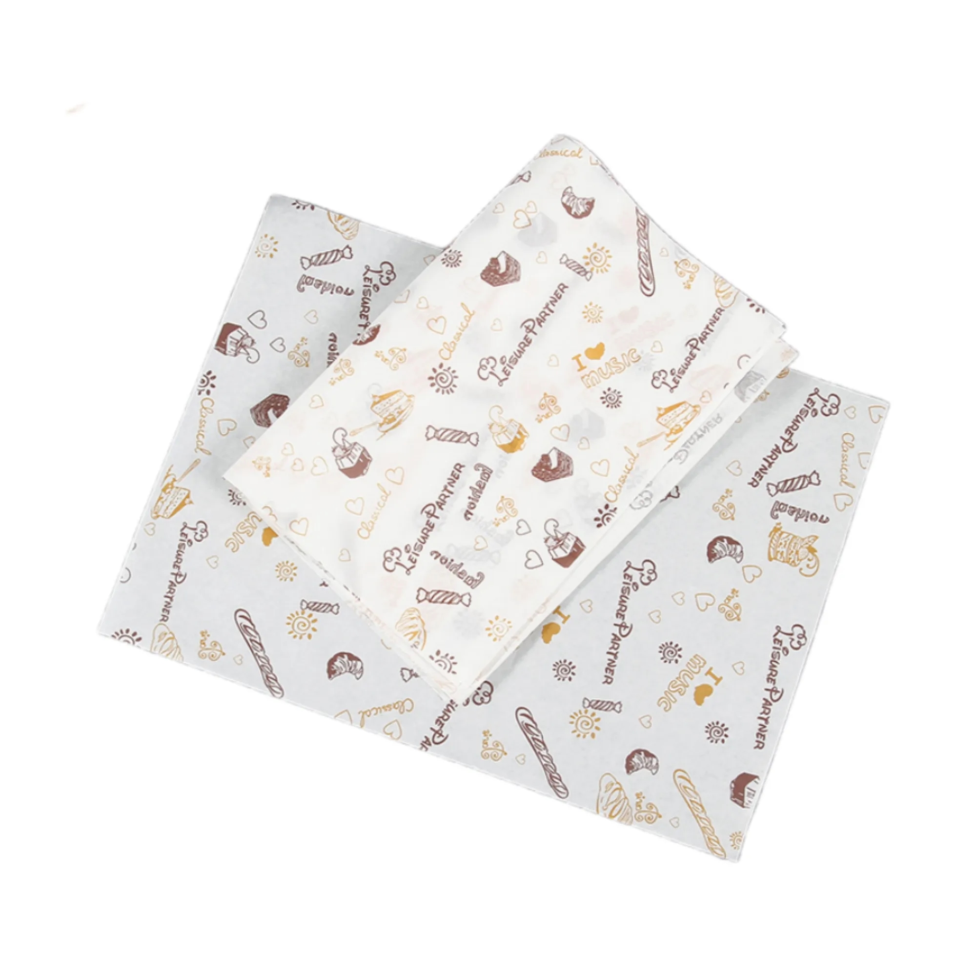 Custom Food Wrapping And Basket Liner Paper 2