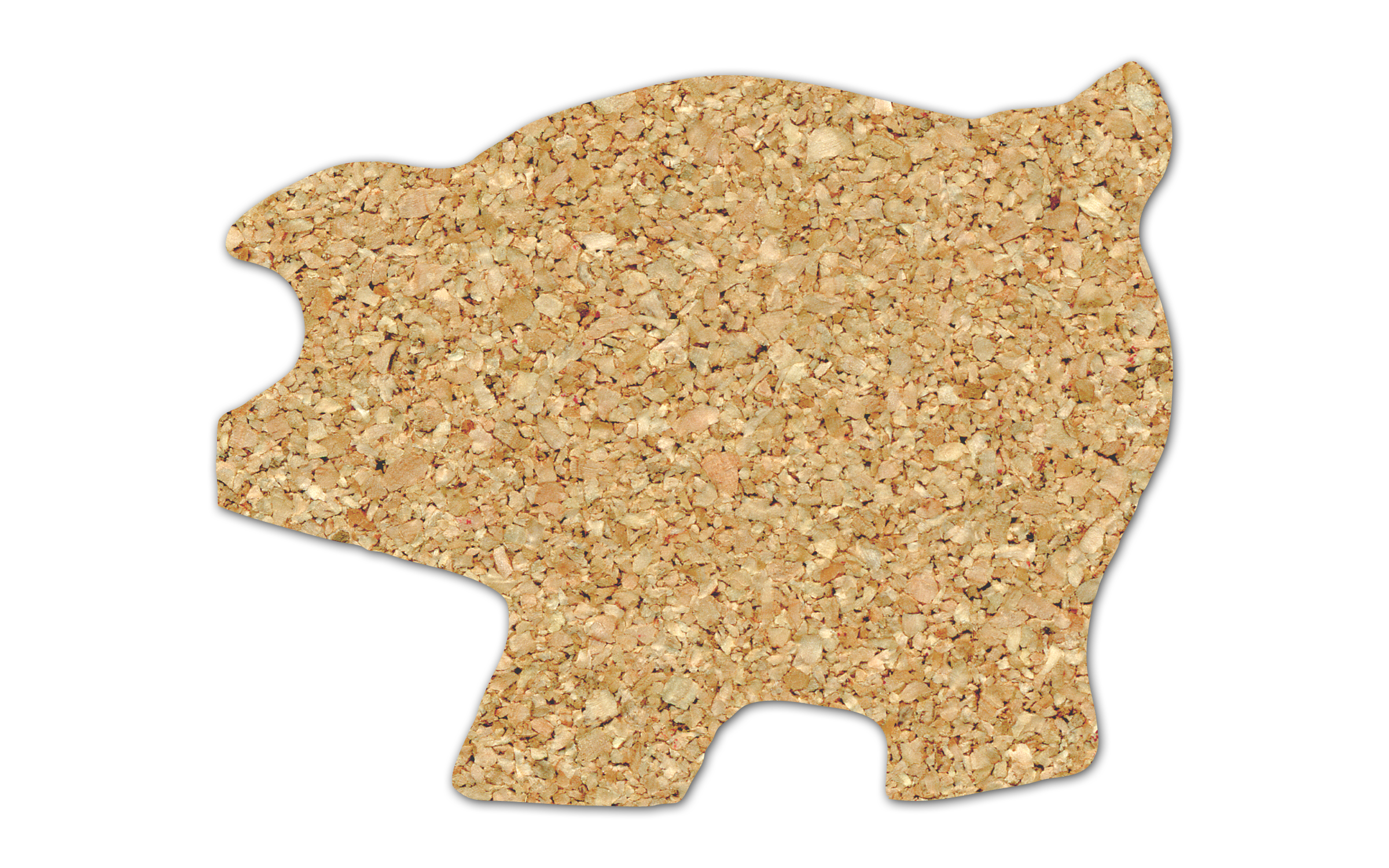 Piggy Bank Cork Coaster 5PG 2