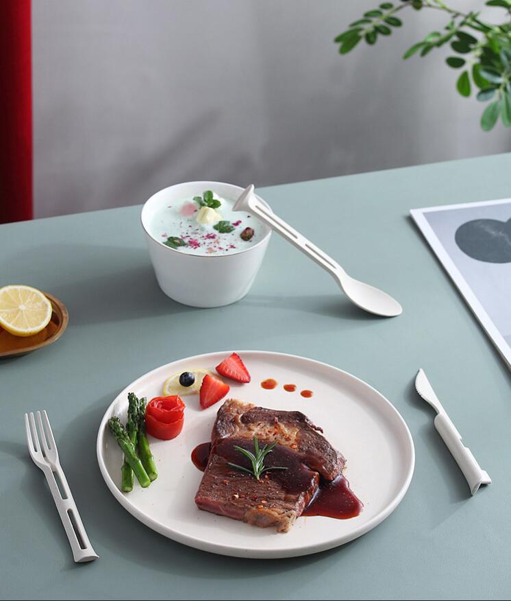 3 In 1 Spoon Fork Knife Cutlery Set 5