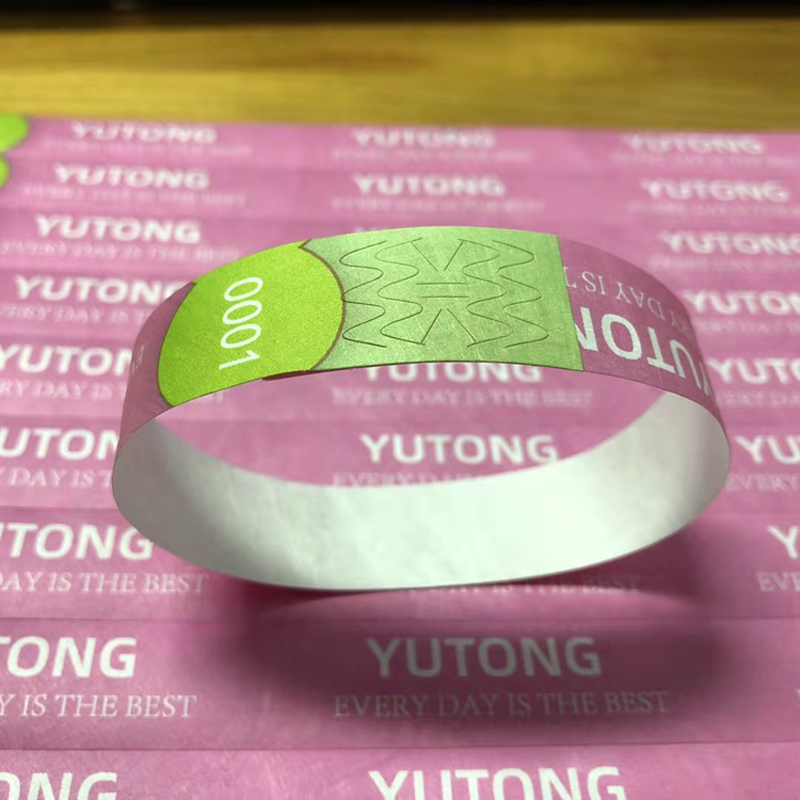 Custom Tyvek Paper Wristbands for Events 9
