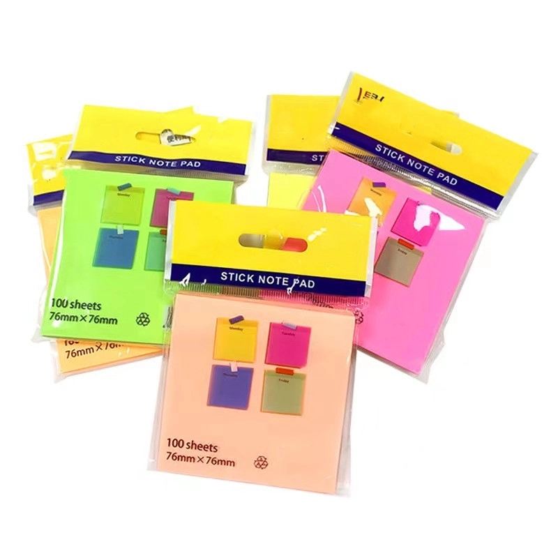 Sticky Notes 3X3 Inches,Bright Colors Self-Stick Pads 1