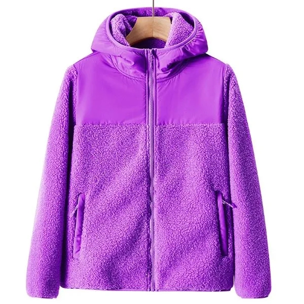 Customized Two Tone Fleece Jacket 7