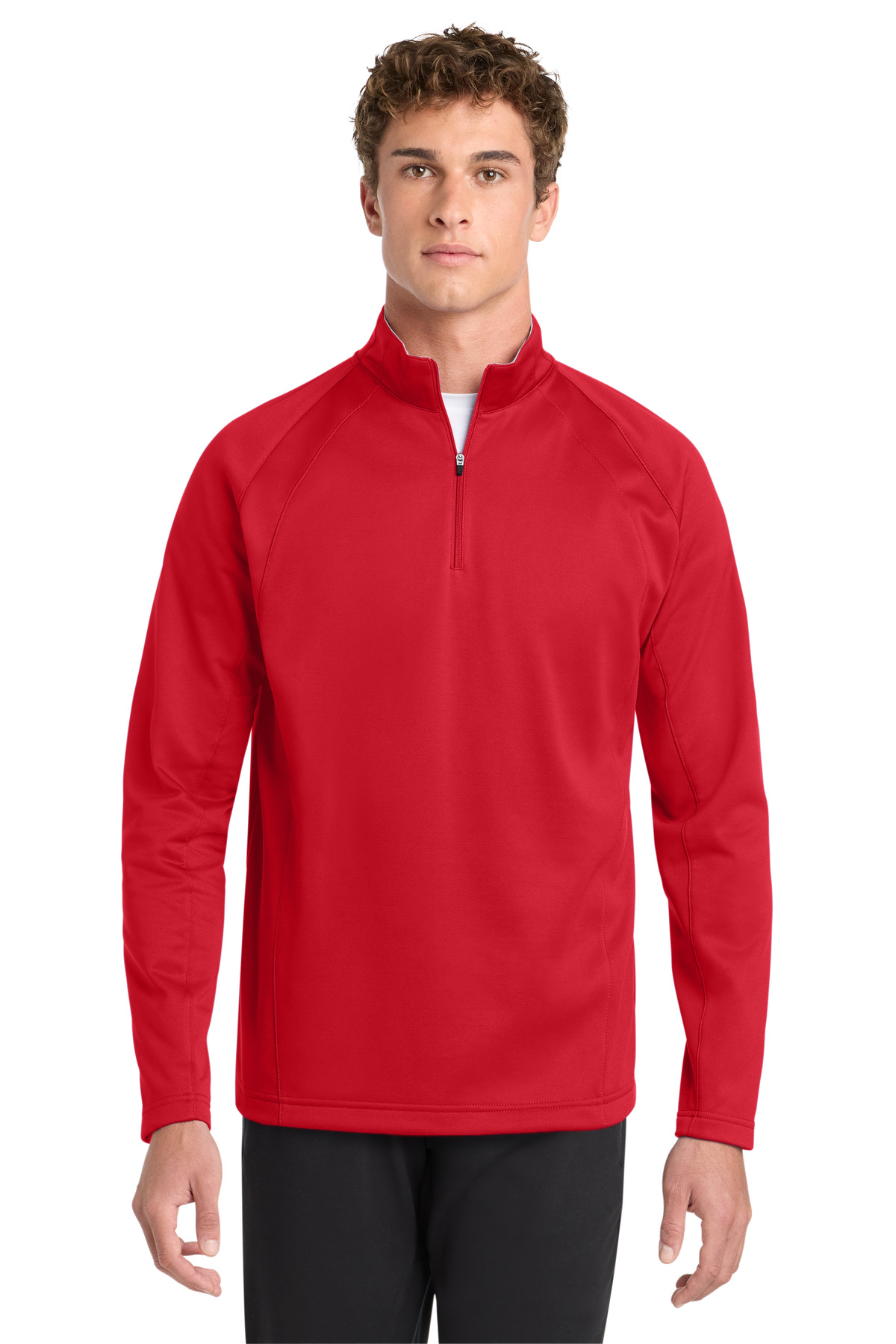 Sport-Tek Sport-Wick Fleece 1/4-Zip Pullover. F243, custom hoodie or sweatshirt with logo imprint 29