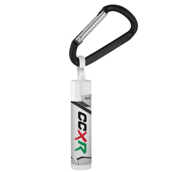 Economy Lip Balm with Carabiner 2