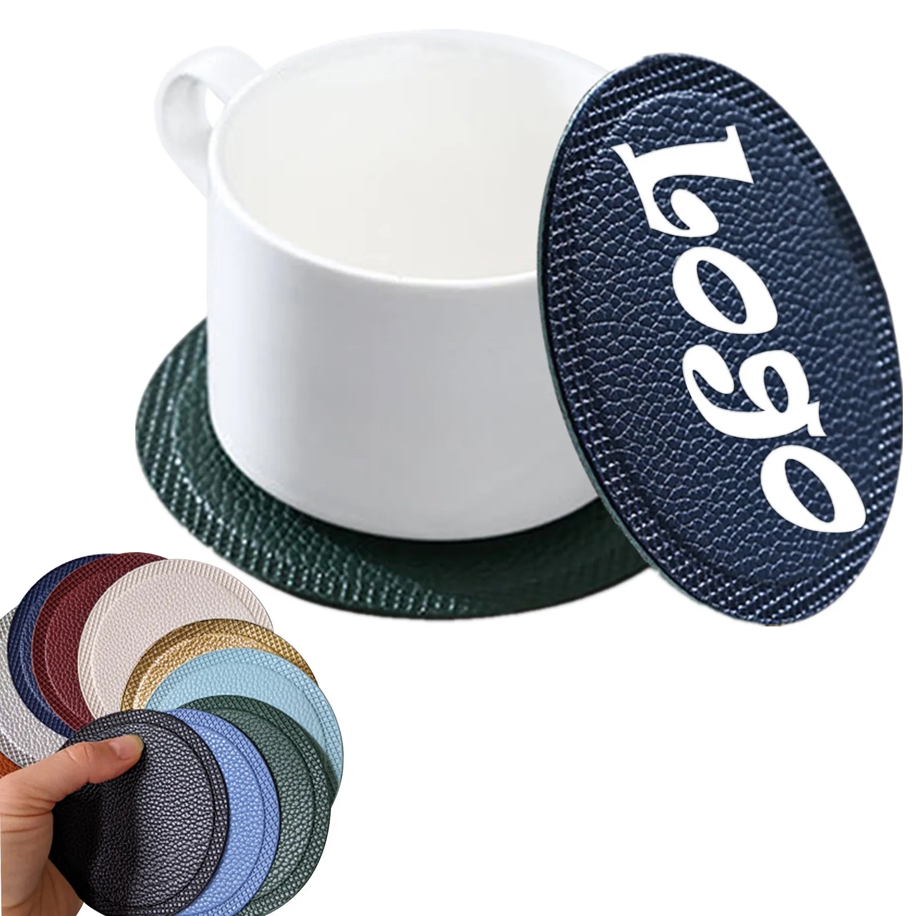 Leather Coasters 5