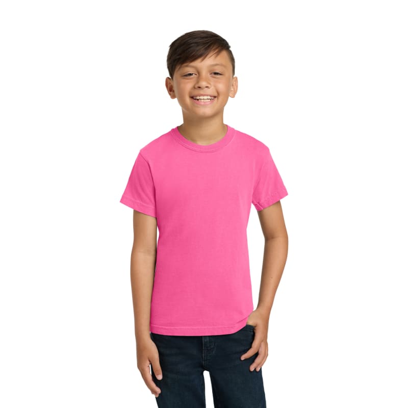 COMFORT COLORS Youth Heavyweight Ring Spun Tee. 4