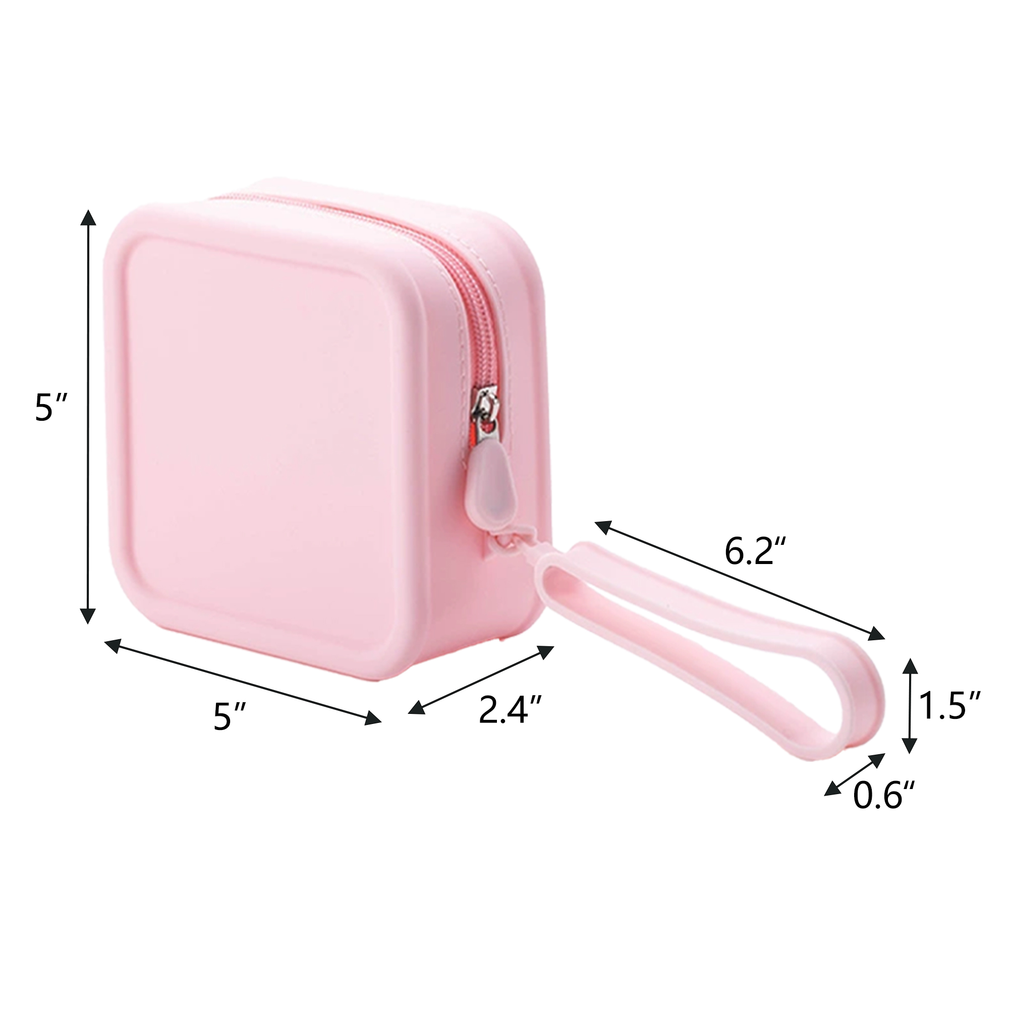 Portable Silicone Makeup Bag 3