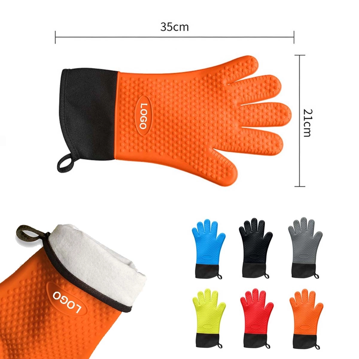 Silicone Oven Mitts 1
