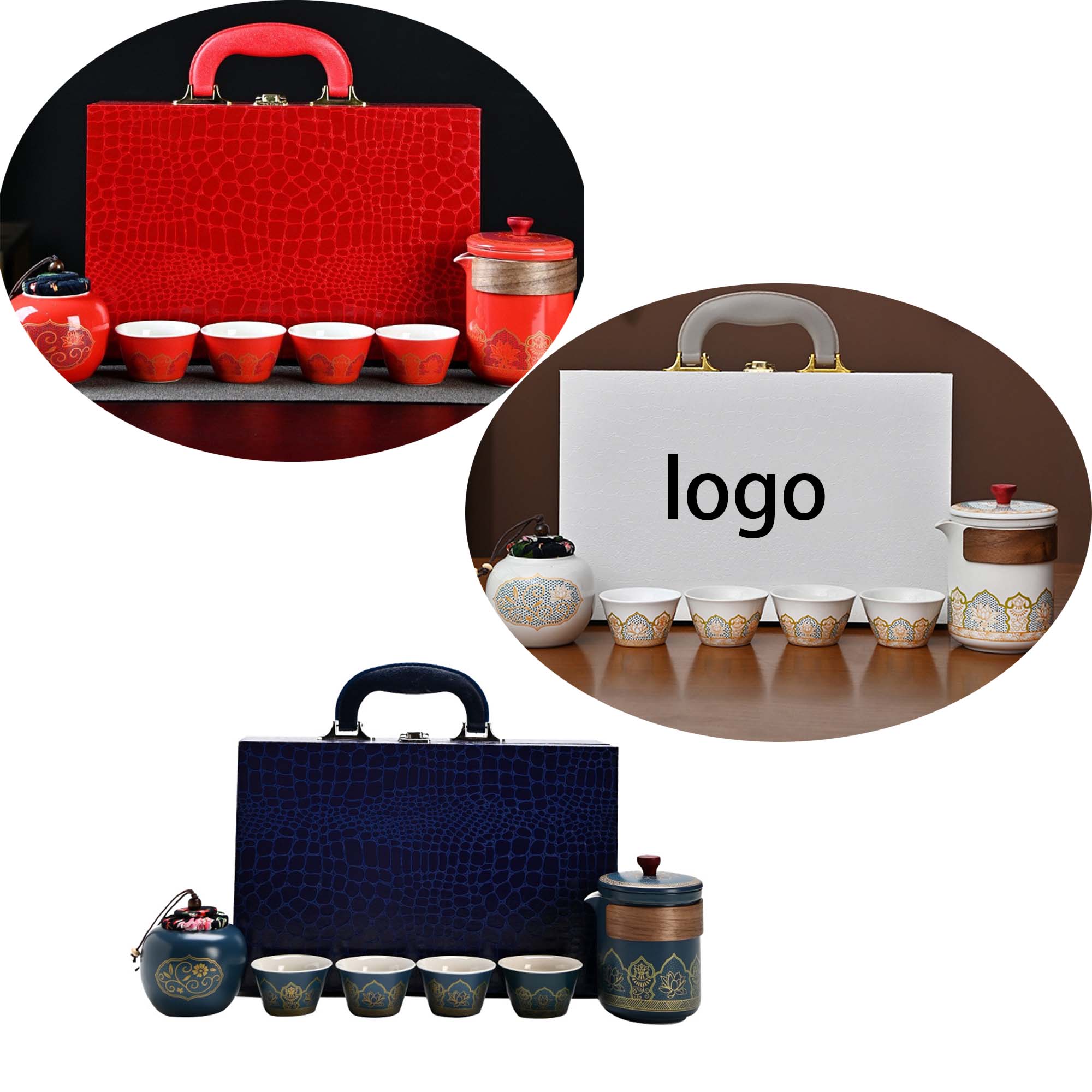 Chinese Gift Ceramic Tea Set 3