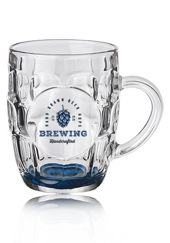 20 oz. ARC Britannia Glass Beer Mugs 17