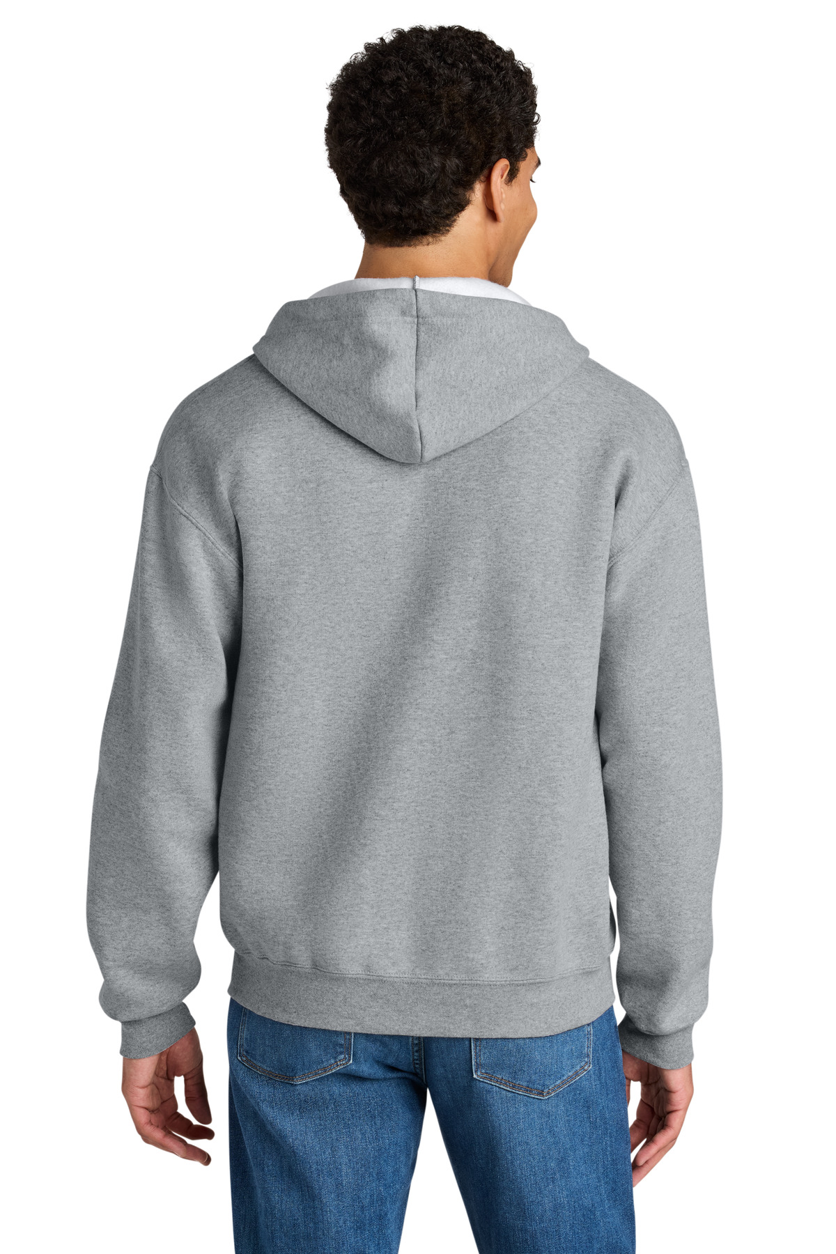 Jerzees Rugged Unisex Full-Zip Hooded Sweatshirt Z12M 5
