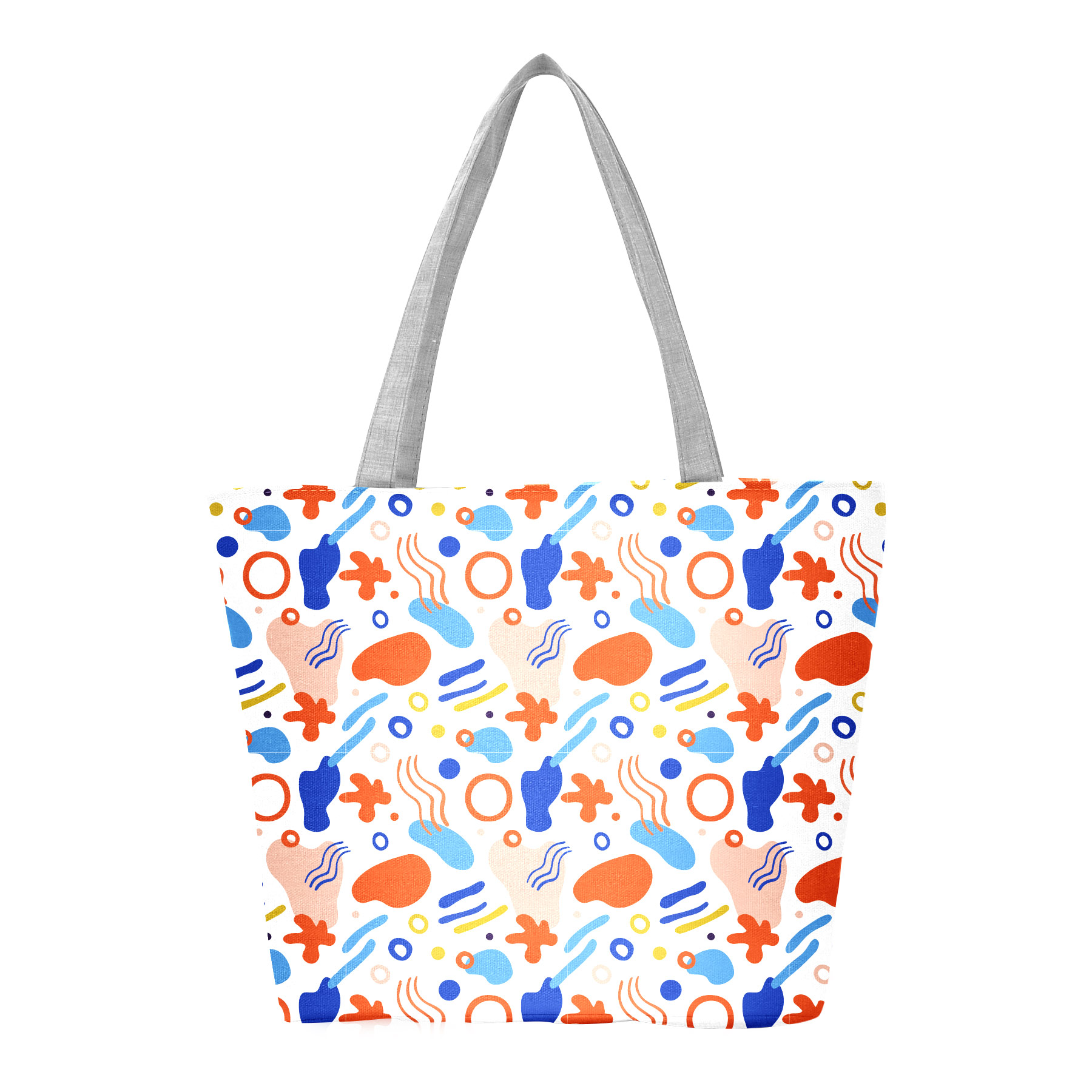Canvas Tote Bag With Customized Pattern, custom tote bag with logo imprint 13