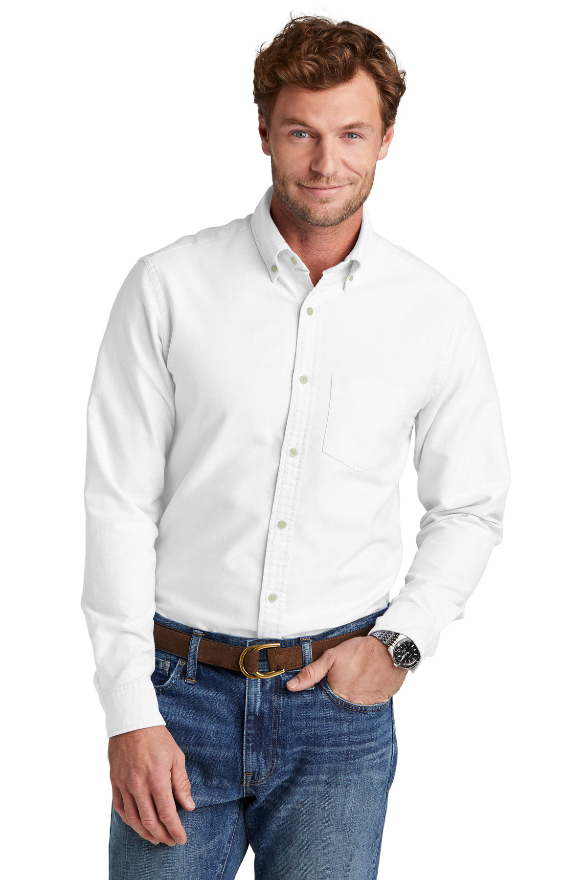 Brooks Brothers Casual Oxford Cloth Shirt BB18004 35
