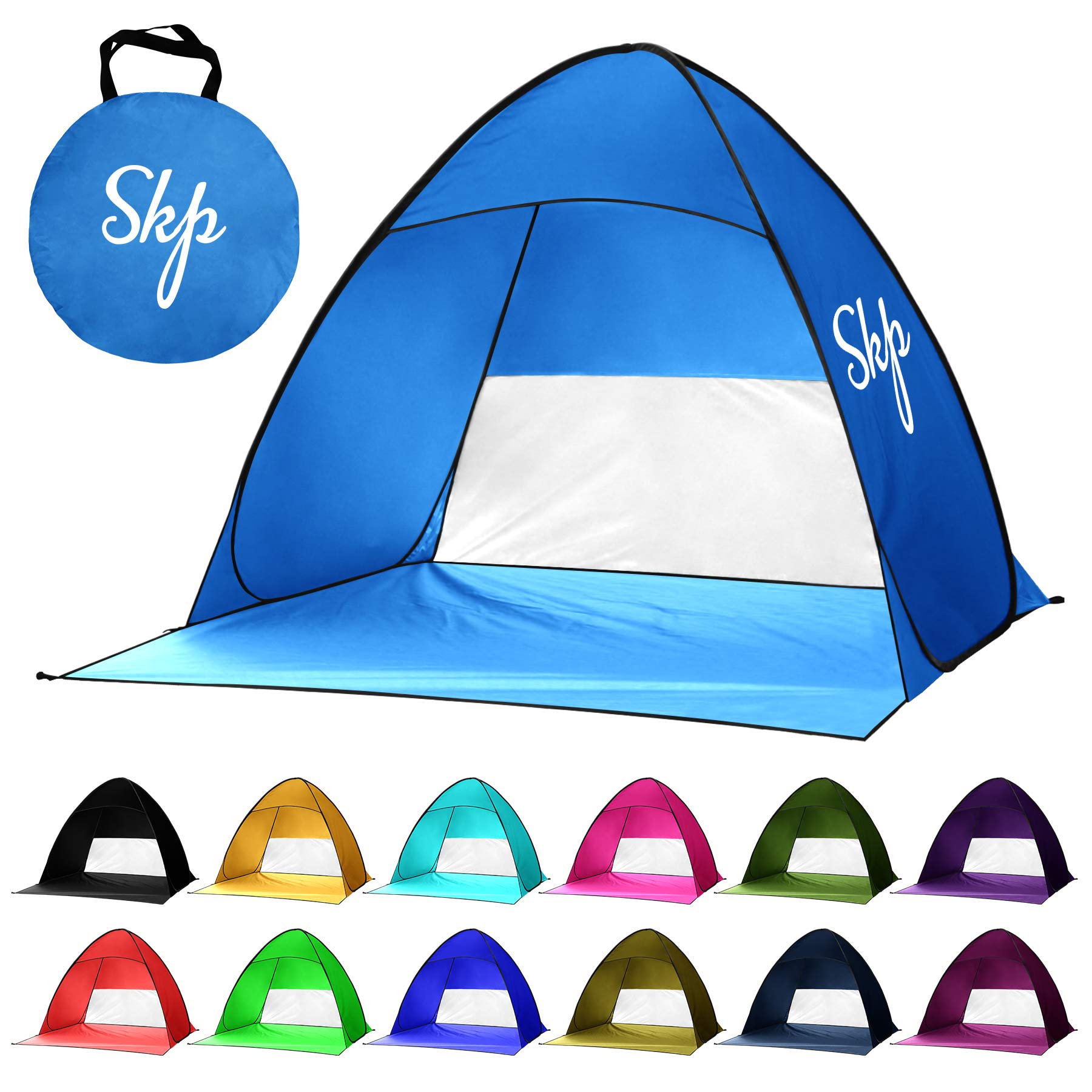 Portable Pop Up Beach Tent 2