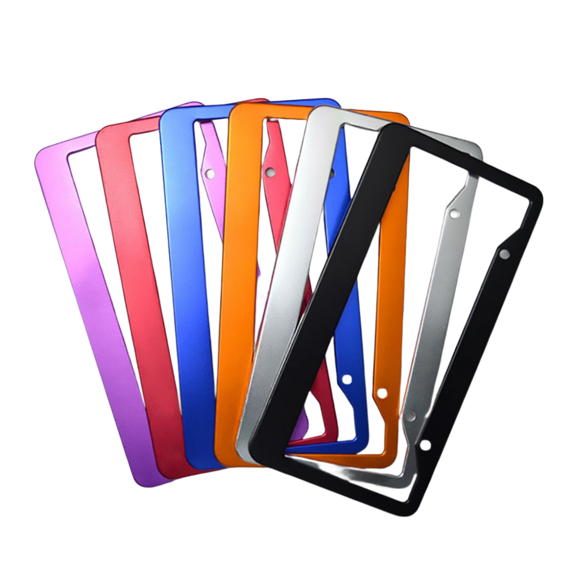 Metal Car Plate License Frame Cover 2