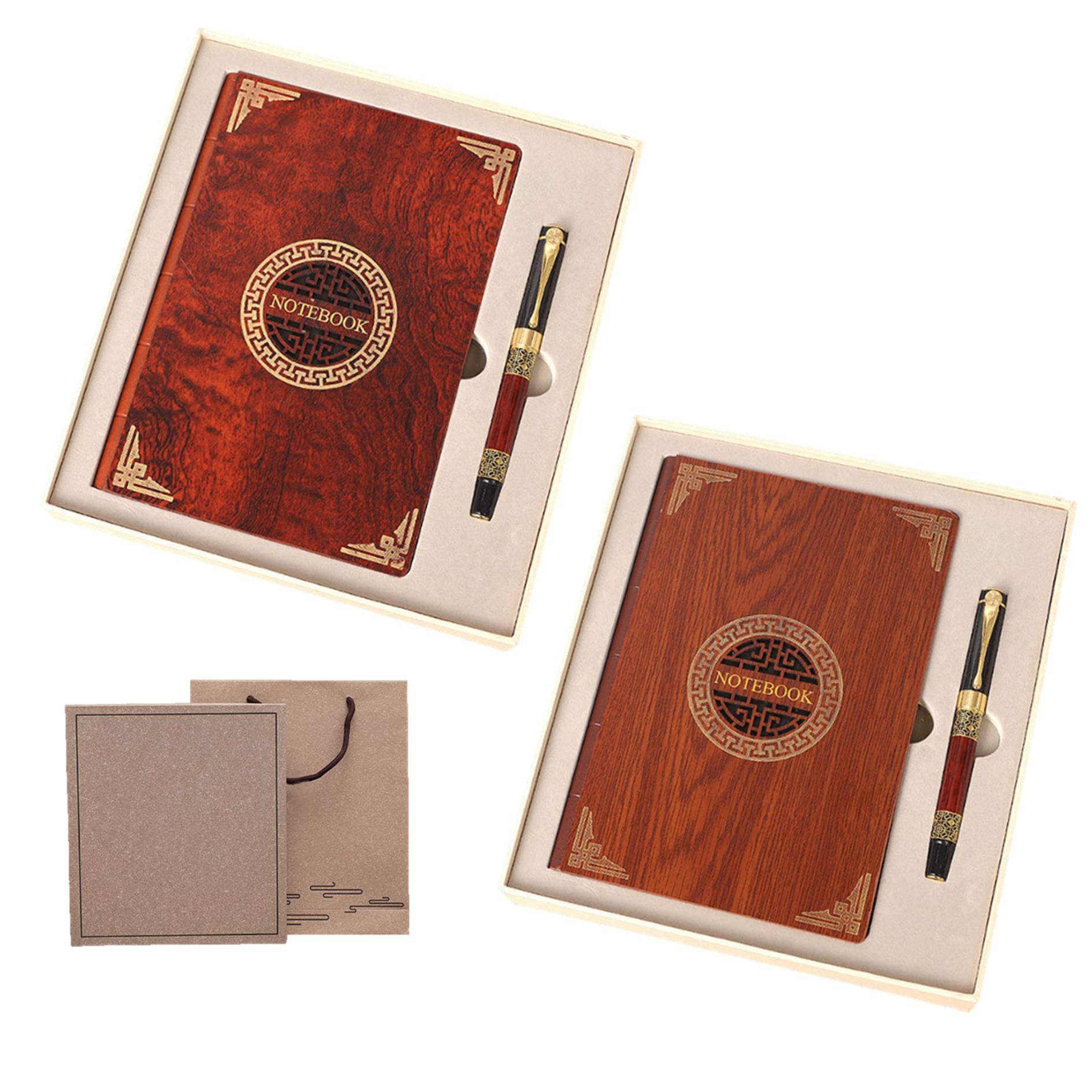 Premium Notebook And Pen Business Set 3