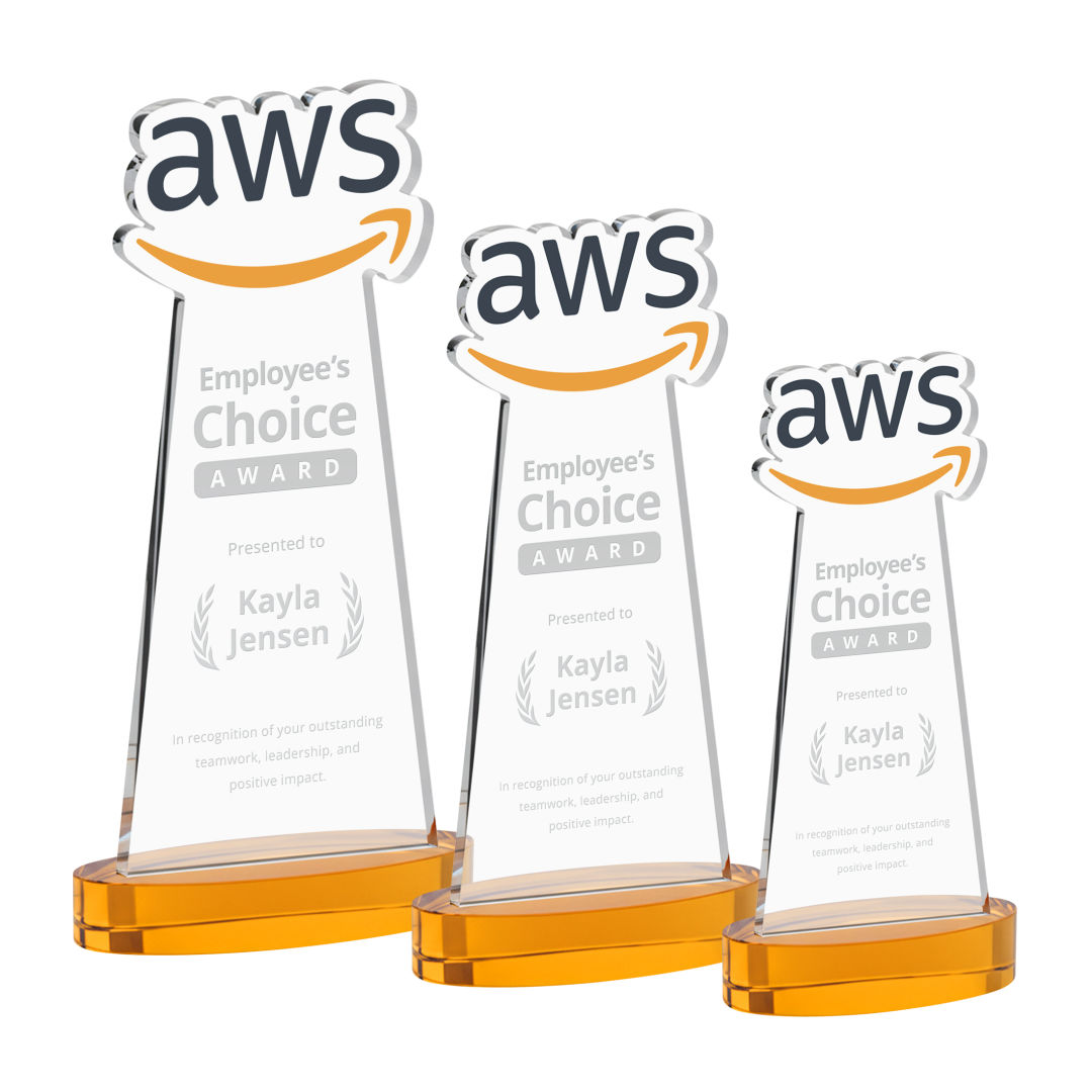 EdgeCraft Award on Alberton Base - Amber (via Air)