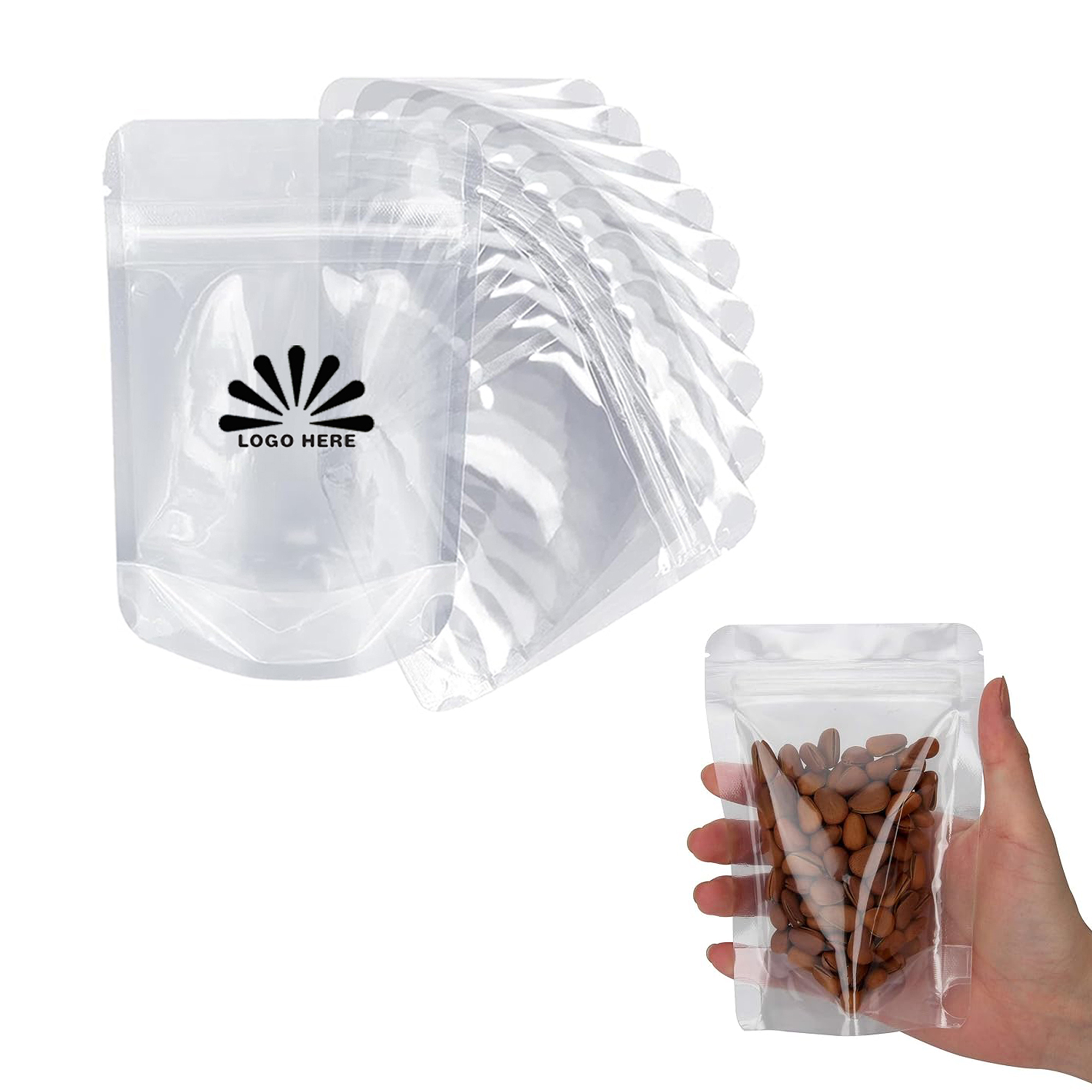 Food-Grade Custom Transparent Sealing Bags 2