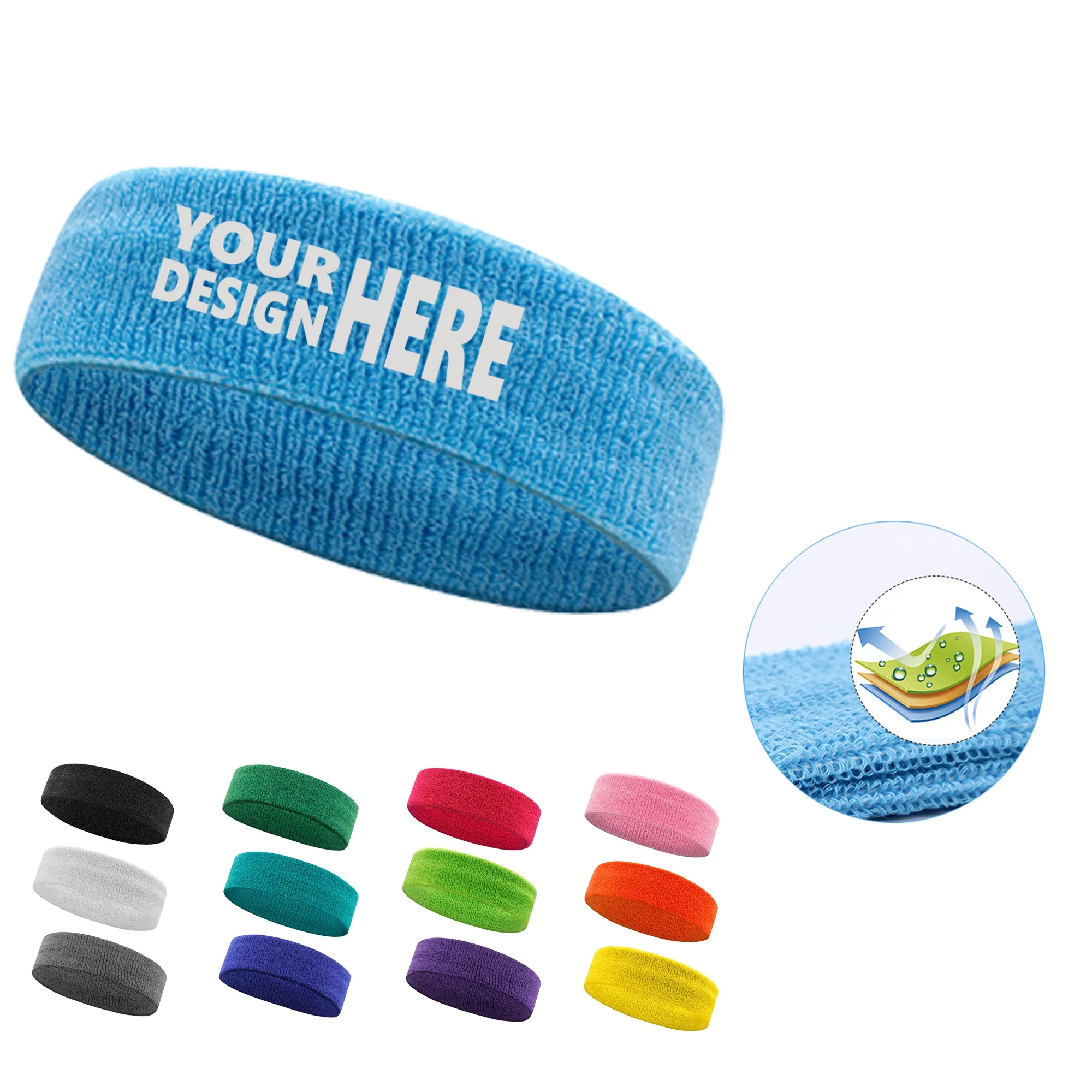 Sports Sweatband Headband