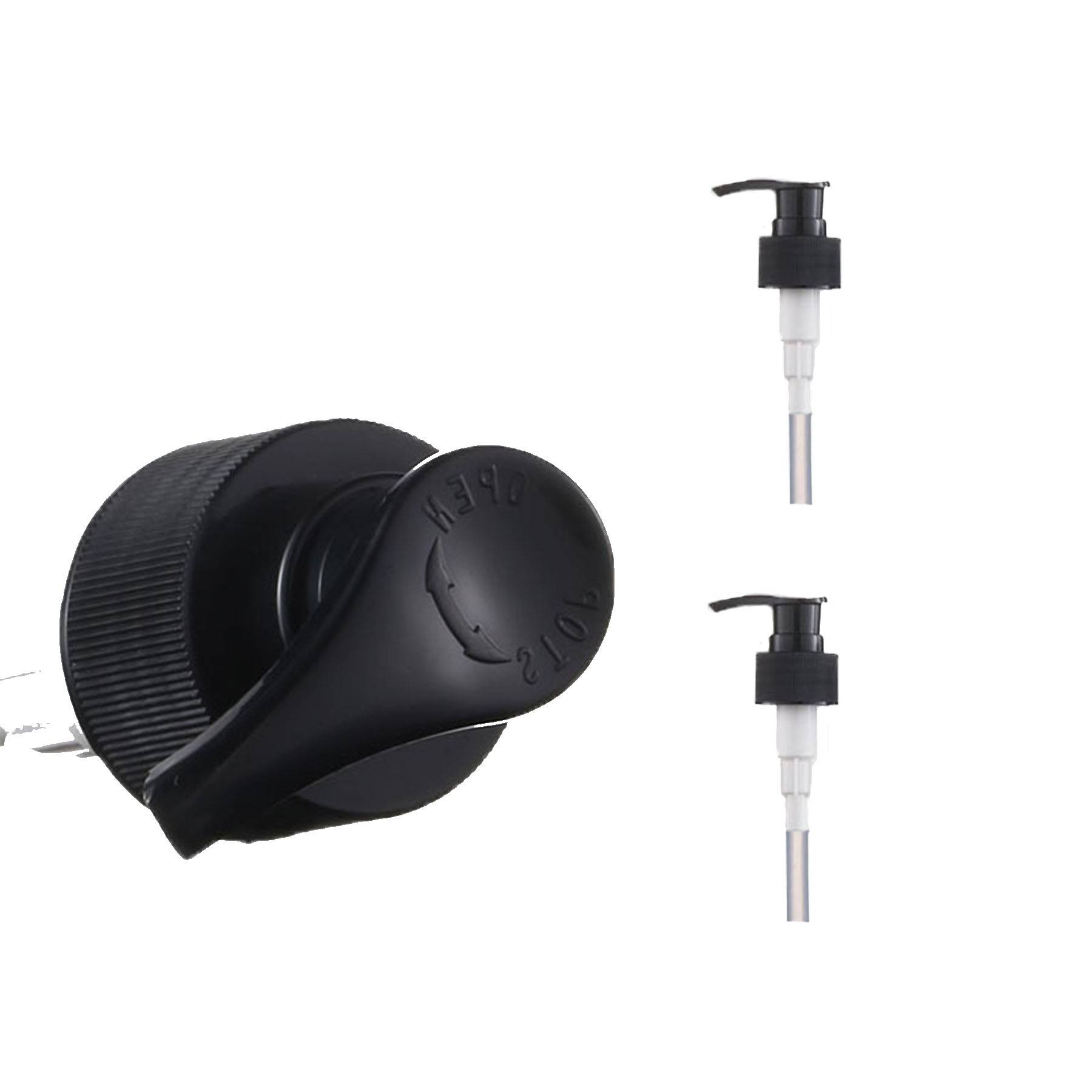 10oz-17oz Plastic press shampoo or hand sanitizer bottles 4