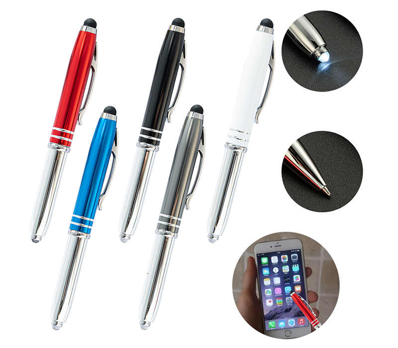 3-in-1 Stylus Pen with LED Light 5