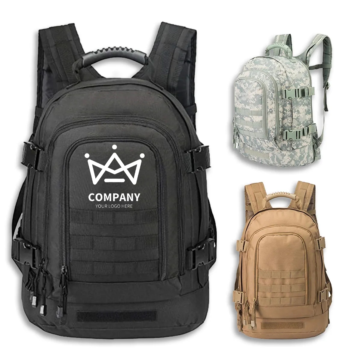 Military Tactical Expandable Waterproof Assault Backpack 1