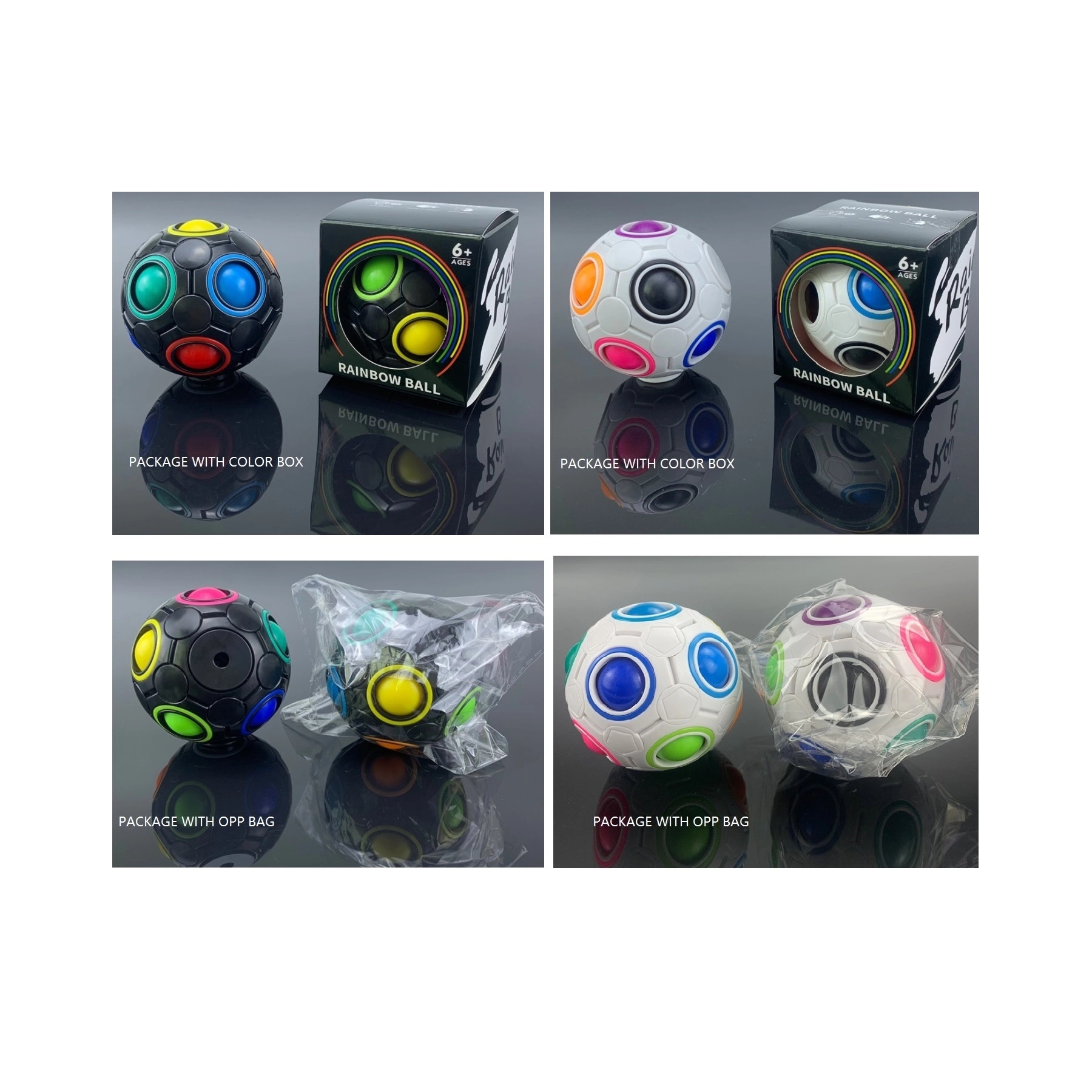Rainbow Fidget Puzzle Ball 6