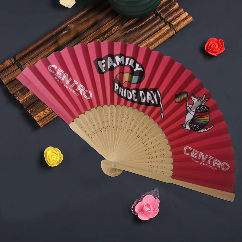 Bamboo Paper Hand Fan 2
