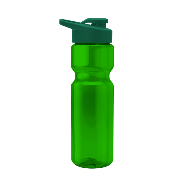 Blazer 28oz Transparent Bike Bottle w/Drink-thru Lid 1228