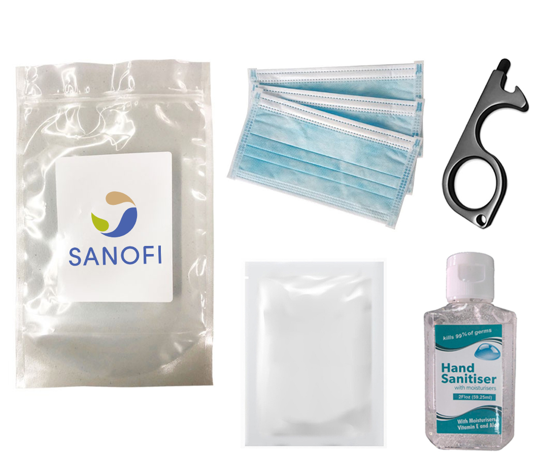 NOFI TravelShield Mask & Sanitizer Kit 1