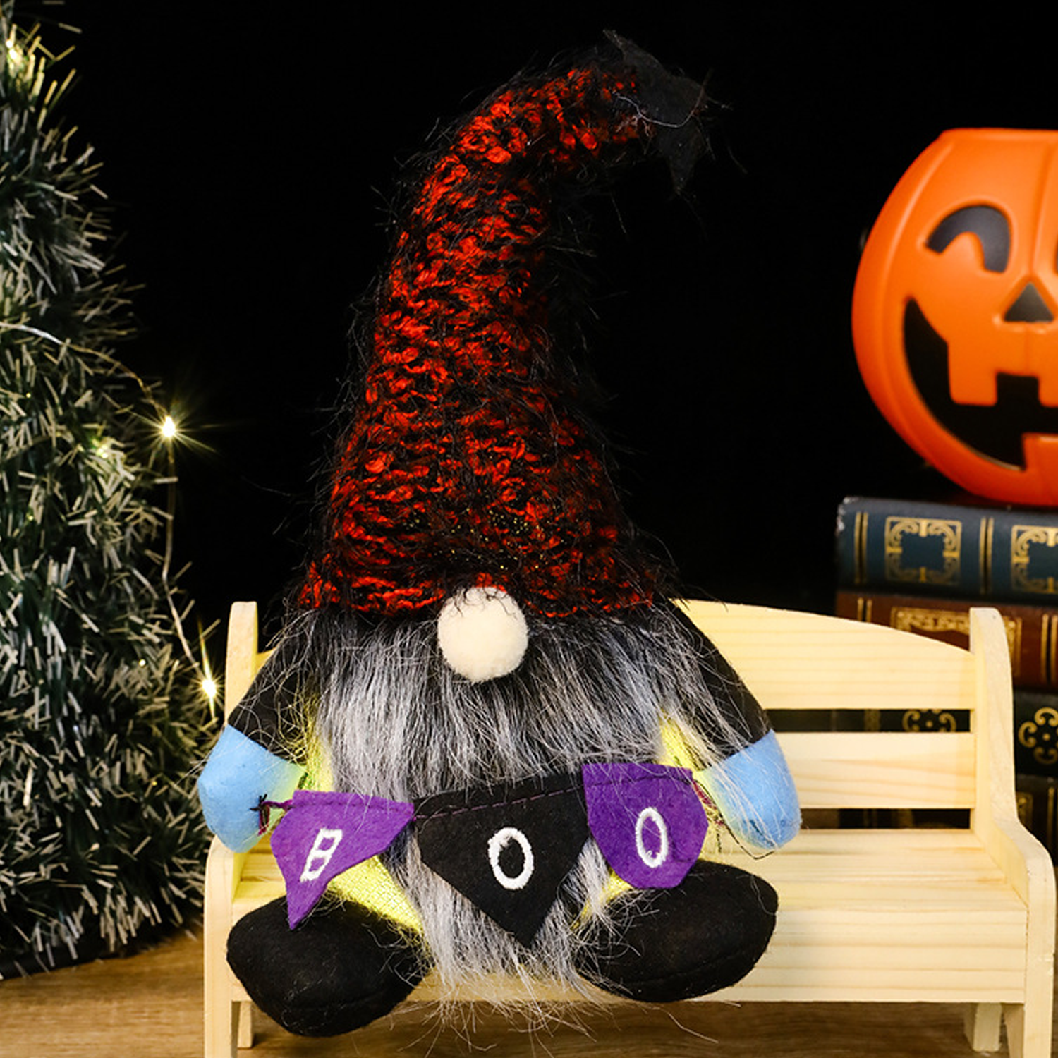 Halloween faceless doll decoration 5
