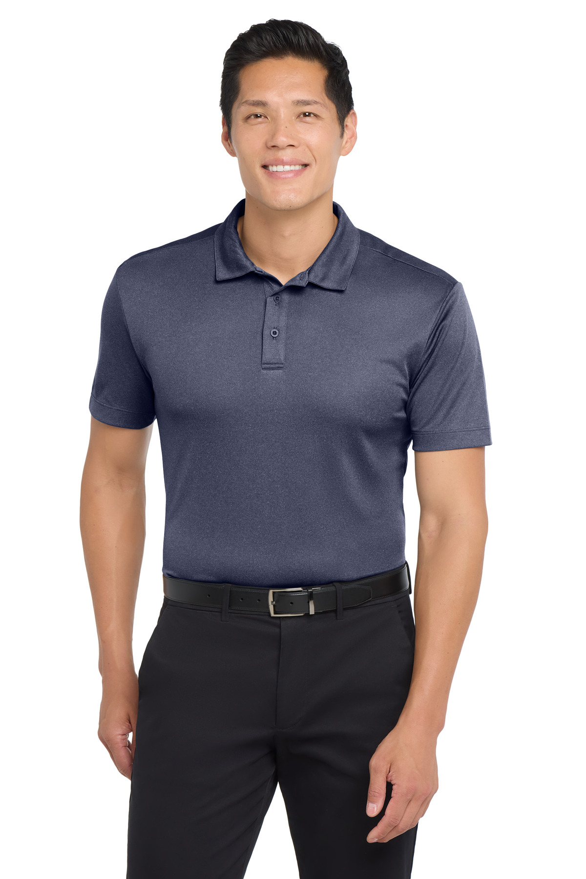 Port Authority Heathered Silk Touch Performance Polo. K542 10