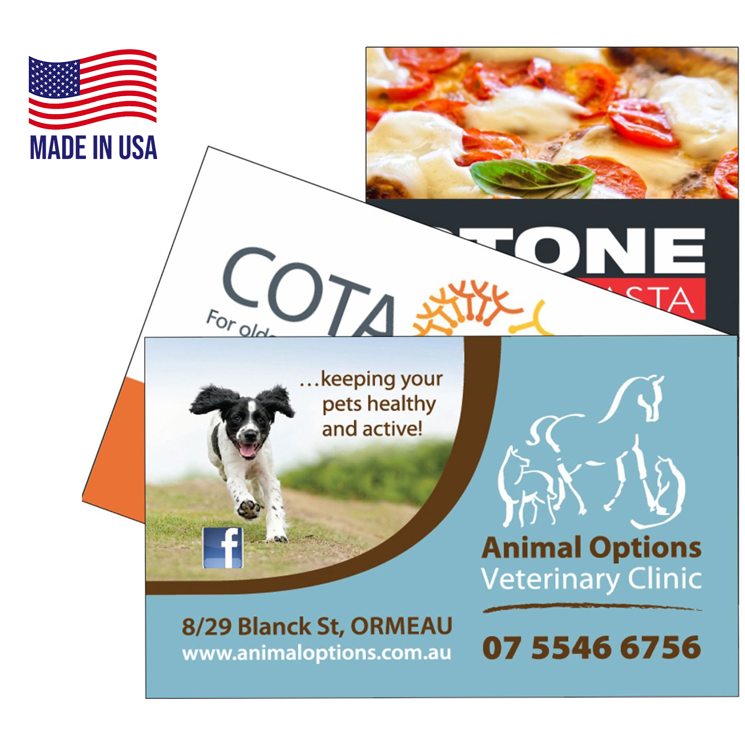 USA Made Custom Die cut to shape Outdoor Magnets 3
