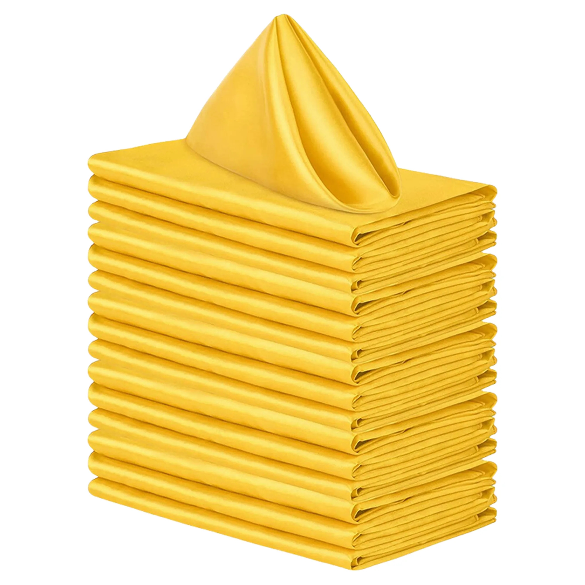 Banquet Soft Smooth Satin Polyester Square Napkin 4
