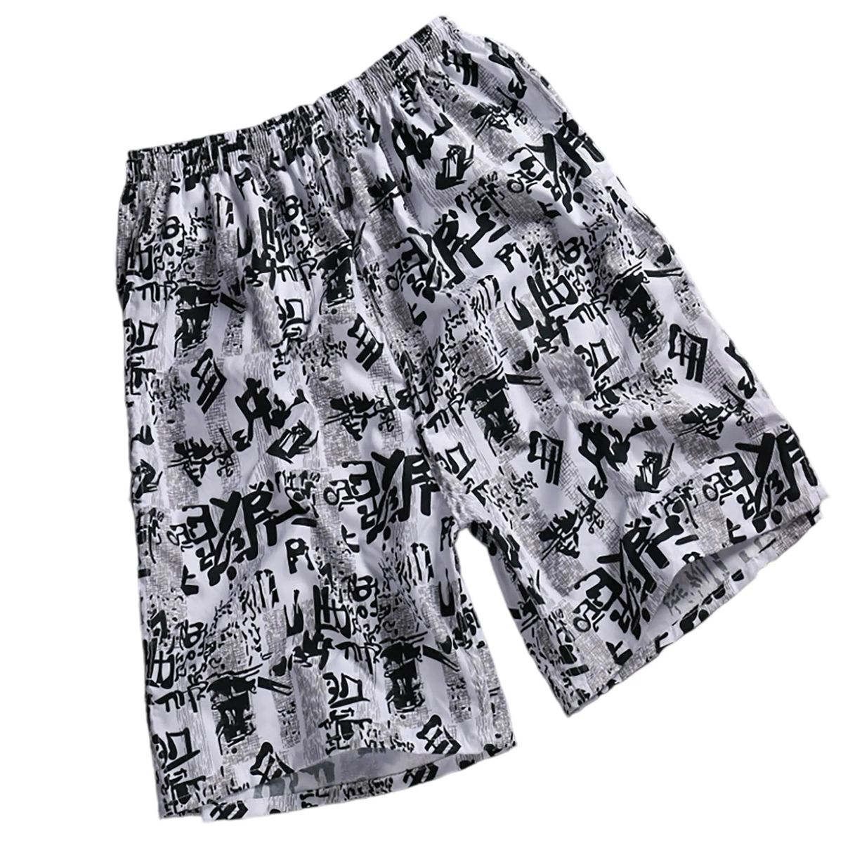 Polyester Beach Shorts with Adjustable Drawstring Waist 3