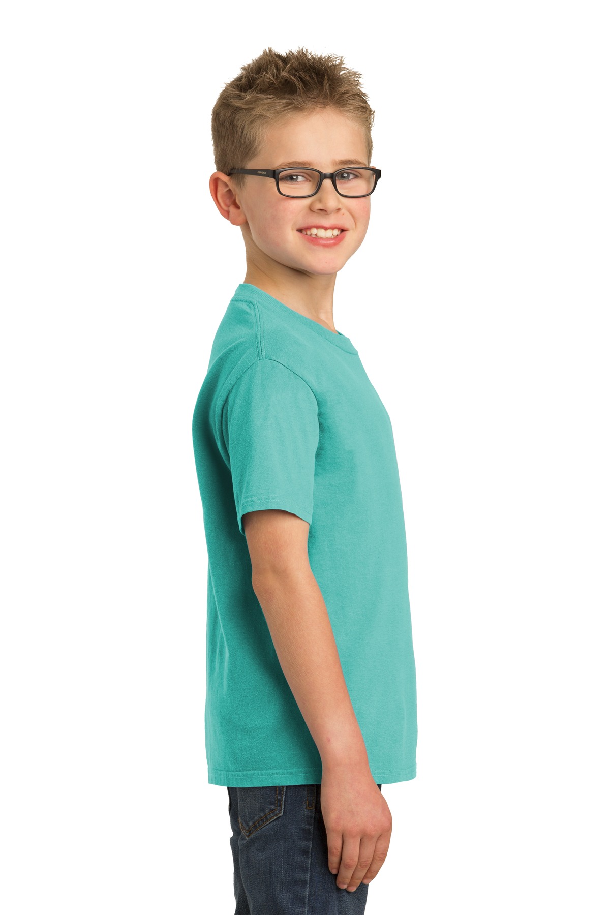 Port & Co Youth Beach Wash Garment-Dyed Tee. PC099Y 111