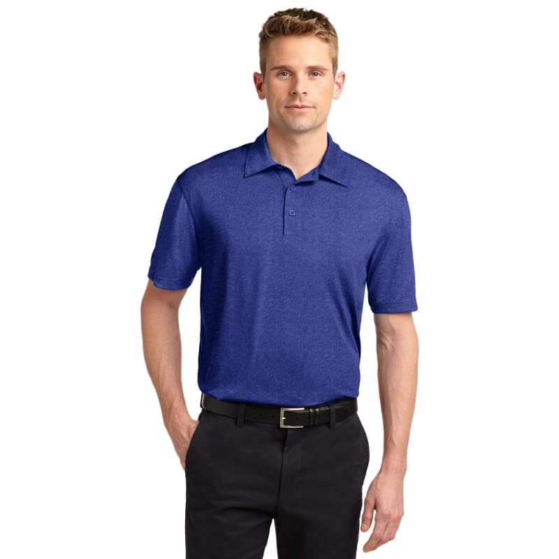 Sport-Tek Heather Contender Polo. 17