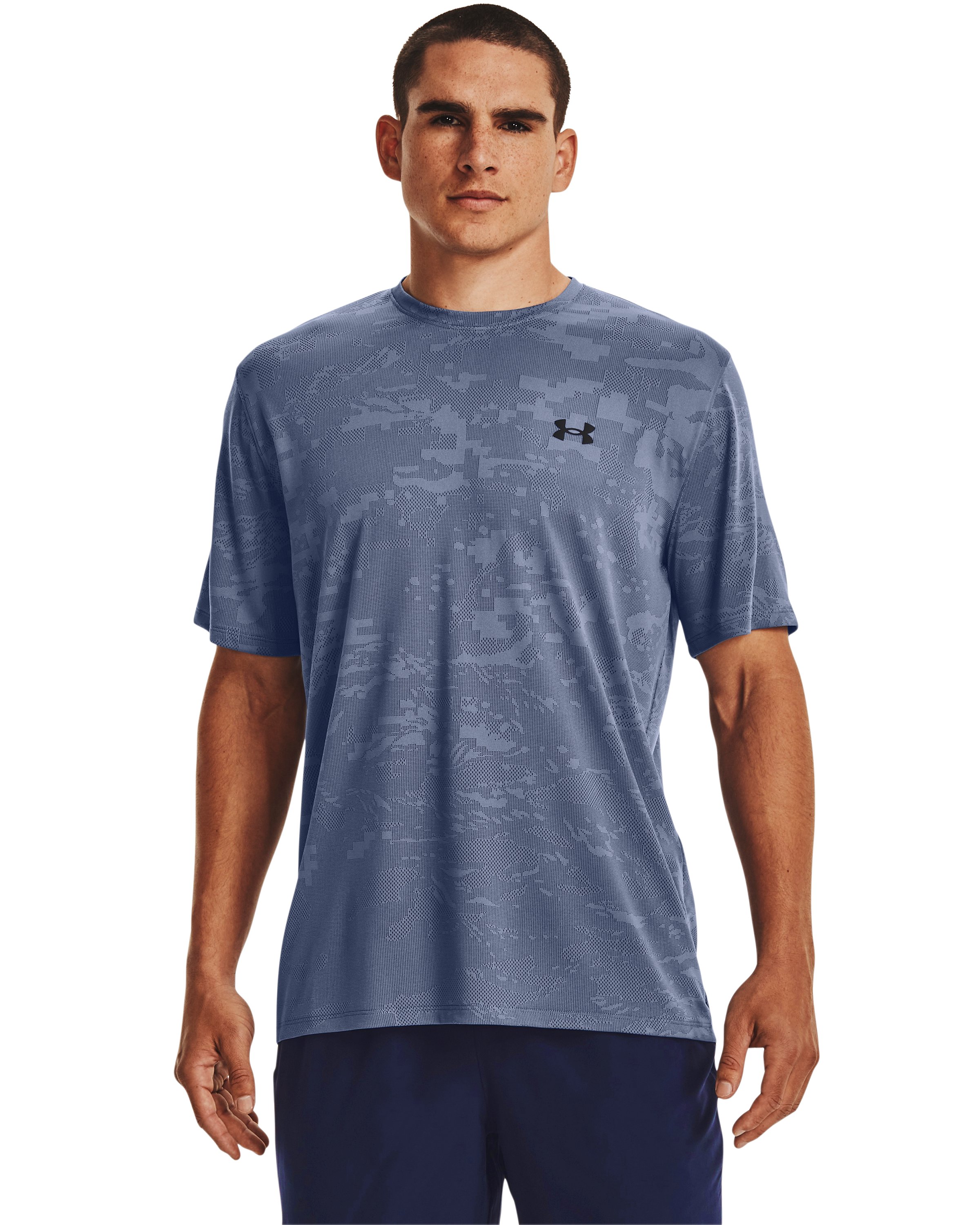 UA Vent Camo Men's Training Short Sleeve 6