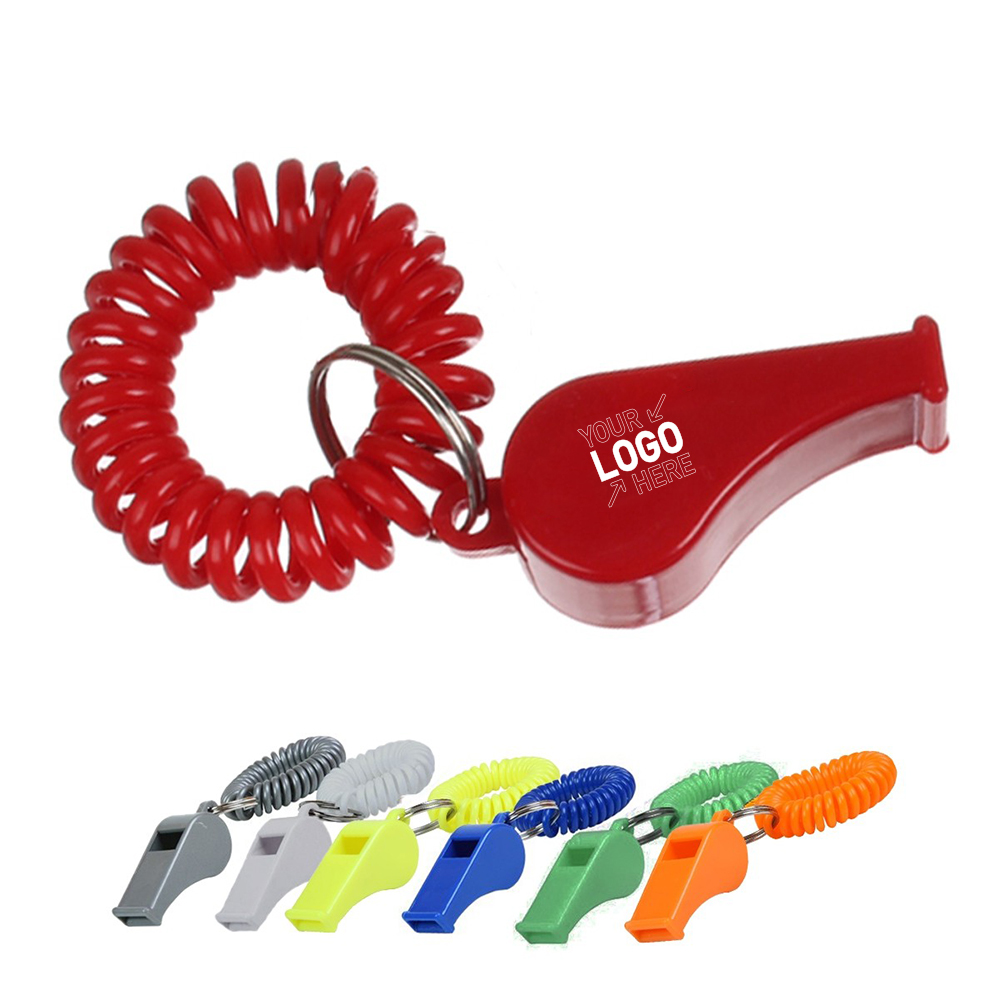 Whistle Coil With Key Chain 3