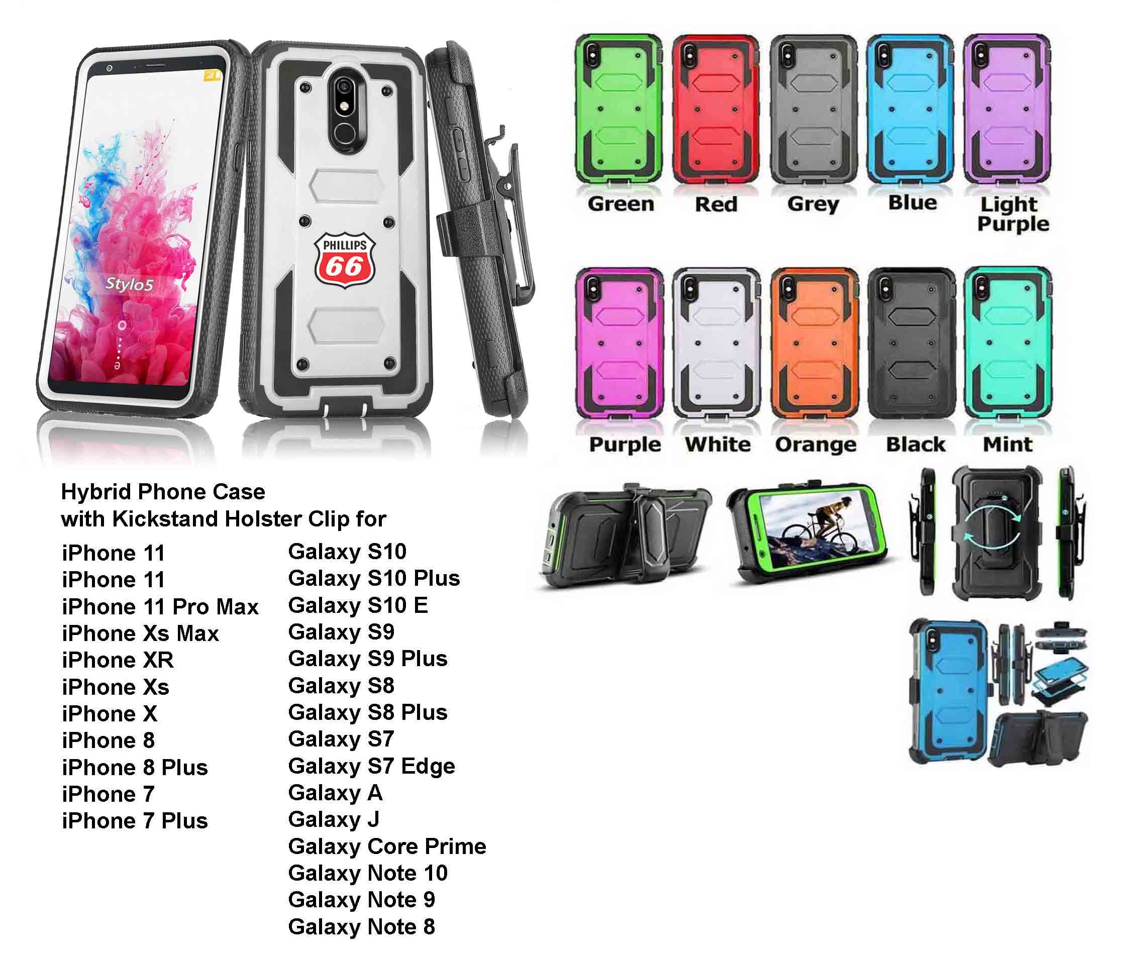 iBank ® Shockproof Case for Galaxy A Series A10e/A17/A16/A23/A32/A55 2