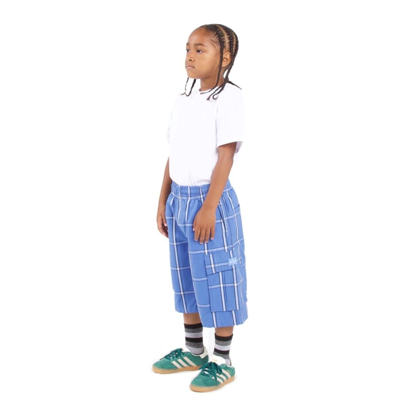 Shaka Wear Youth Plaid Shorts 8