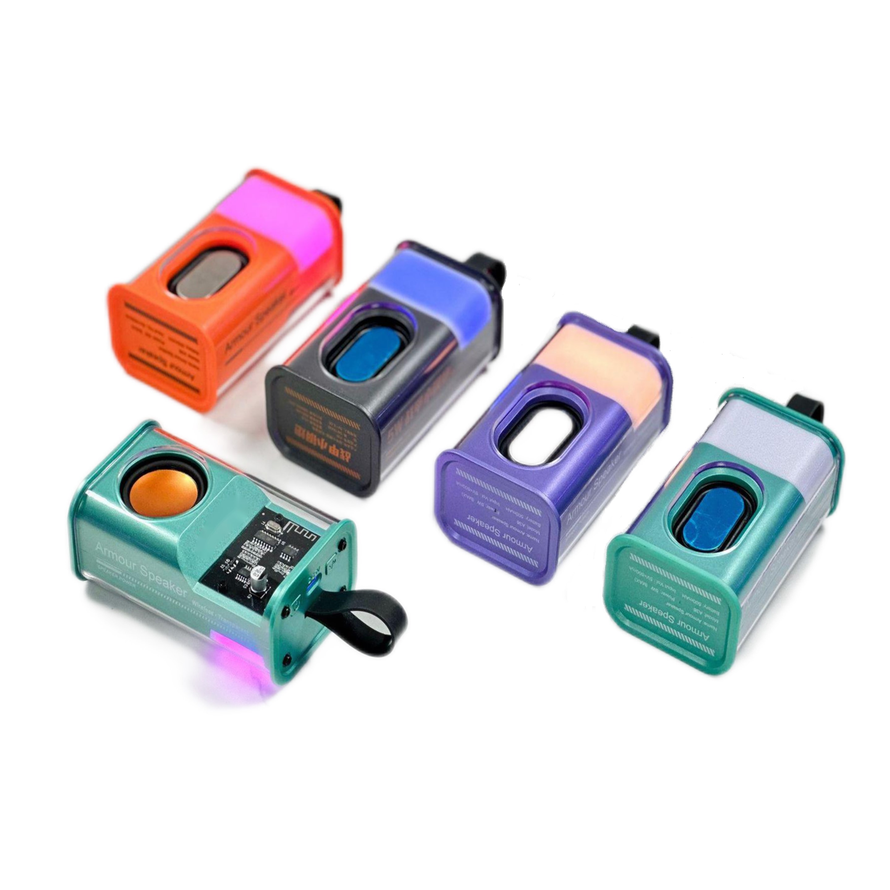 Mini Wireless Speaker with Light (direct import) 2