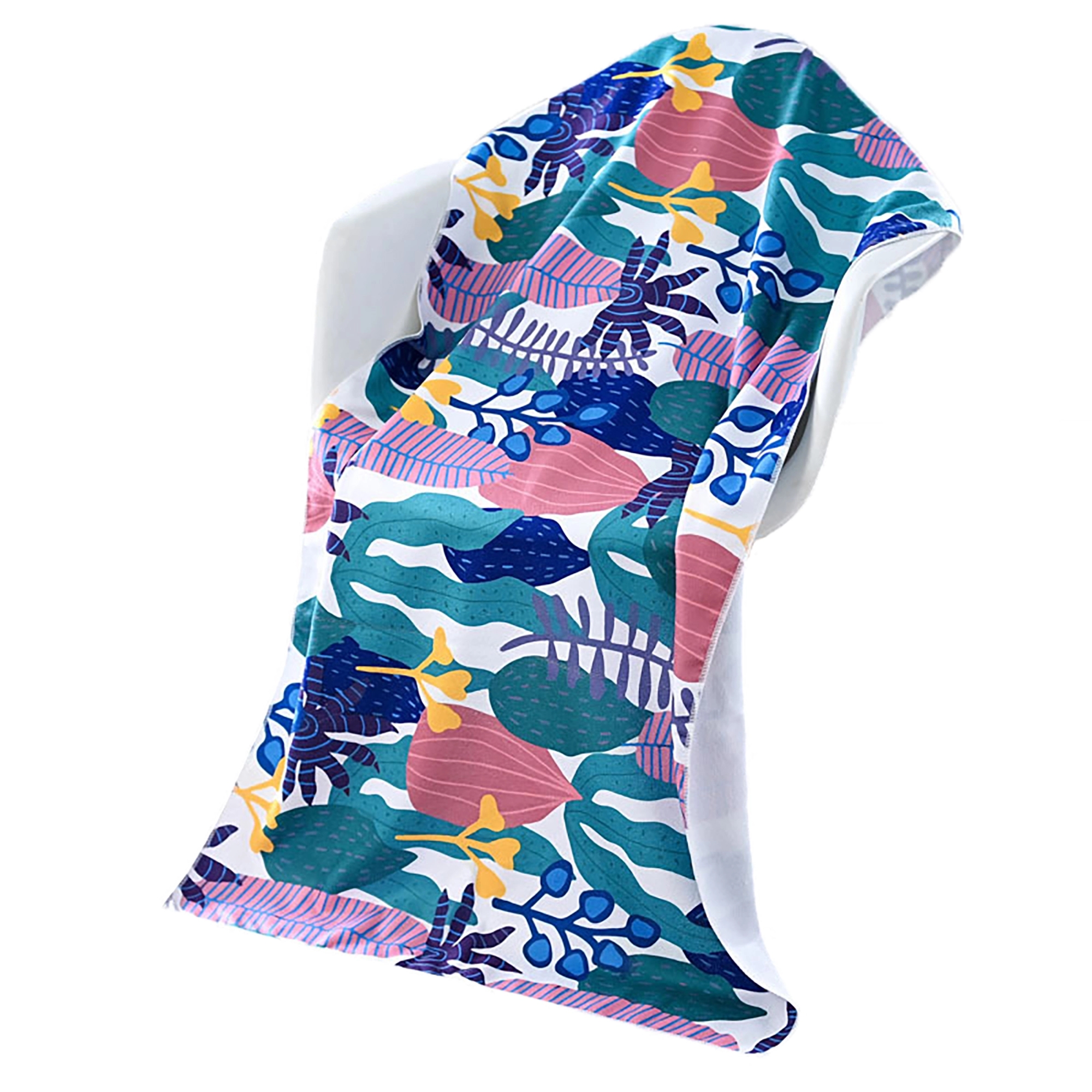 MOQ 50pcs 28" x 60" Super Absorbent Microfiber Beach Towel 7
