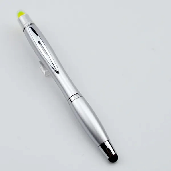 Curvaceous Metallic Stylus Highlighter Pen 4